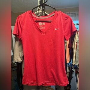 Nike Women's Pink Dri-FIT Top